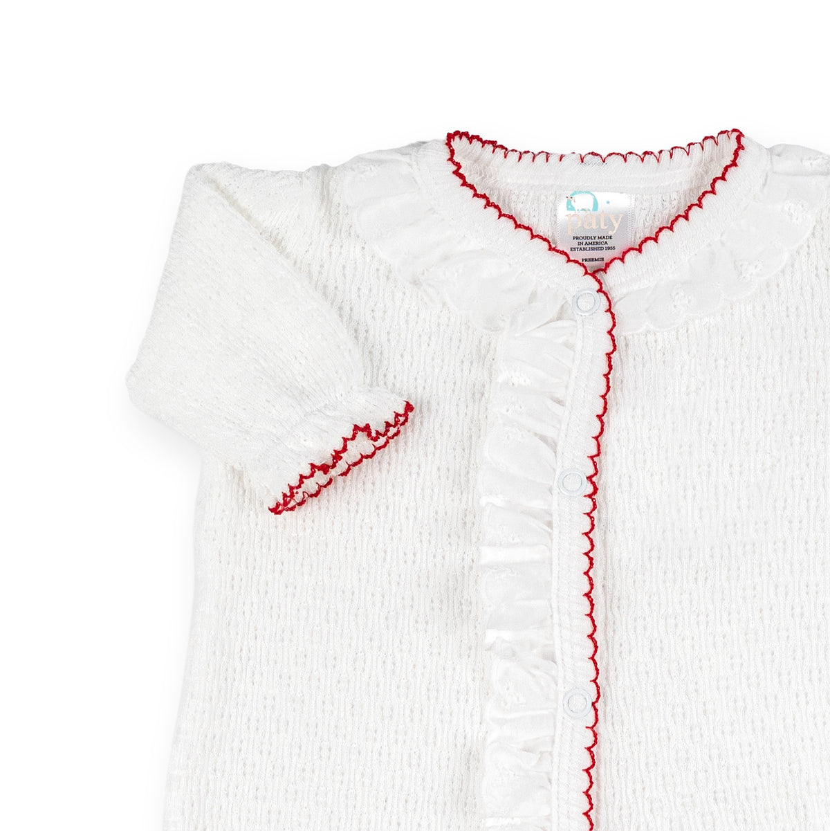 PatyKnit™ Eyelet Footie