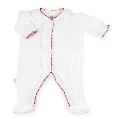 PatyKnit™ Eyelet Footie