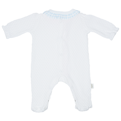 Paty Knit Footie with Ruffle #117GHM
