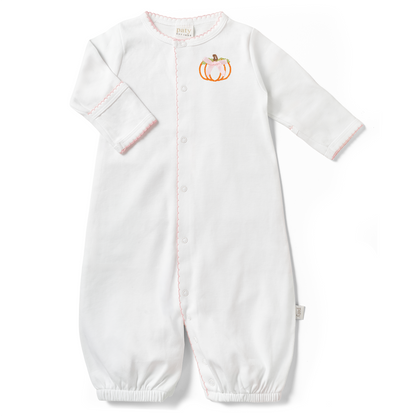 Paty Organic Cotton Interlock Pumpkin Converter Gown