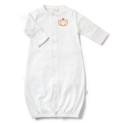 Paty Organic Cotton Interlock Pumpkin Converter Gown