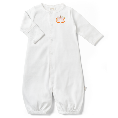 Paty Organic Cotton Interlock Pumpkin Converter Gown