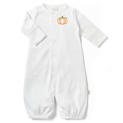 Paty Organic Cotton Interlock Pumpkin Converter Gown