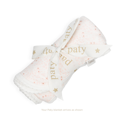 Paty Organic Cotton Pointelle Diaper Set with Flutter Sleeves