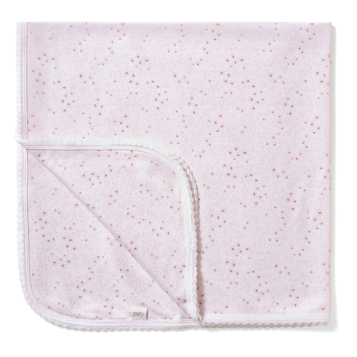 Paty Organic Cotton Interlock Swaddle Blanket