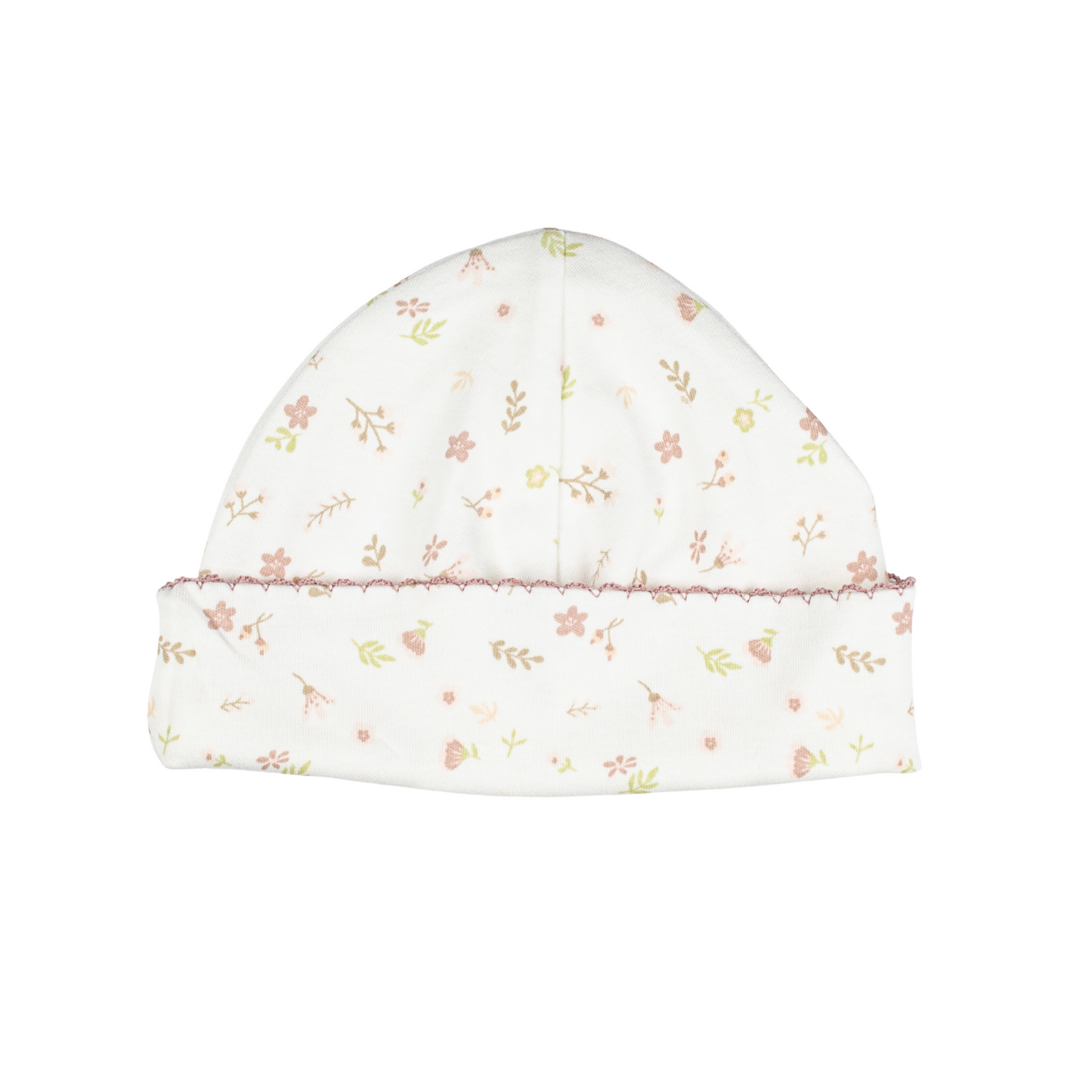 Saylor Beanie White with Color Trim or Prints (Fall Holiday Collection 2025)