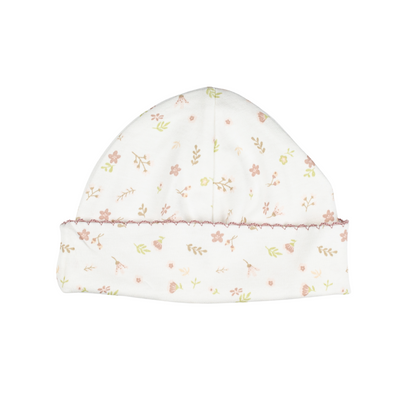 Saylor Beanie White with Color Trim or Prints (Fall Holiday Collection 2025)