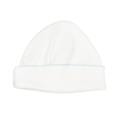 Saylor Beanie White with Color Trim or Prints (Fall Holiday Collection 2025)