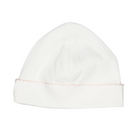 Saylor Beanie White with Color Trim or Prints (Fall Holiday Collection 2025)