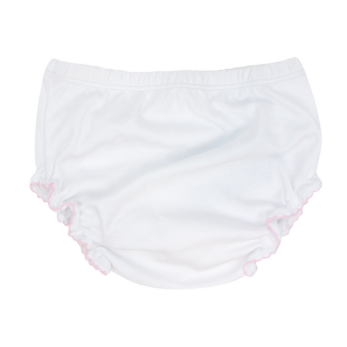 White Pima Diaper Cover