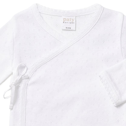 Paty Organic Cotton Pointelle Newborn Set