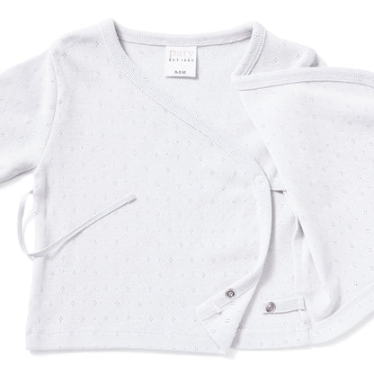 Paty Organic Cotton Pointelle Newborn Set