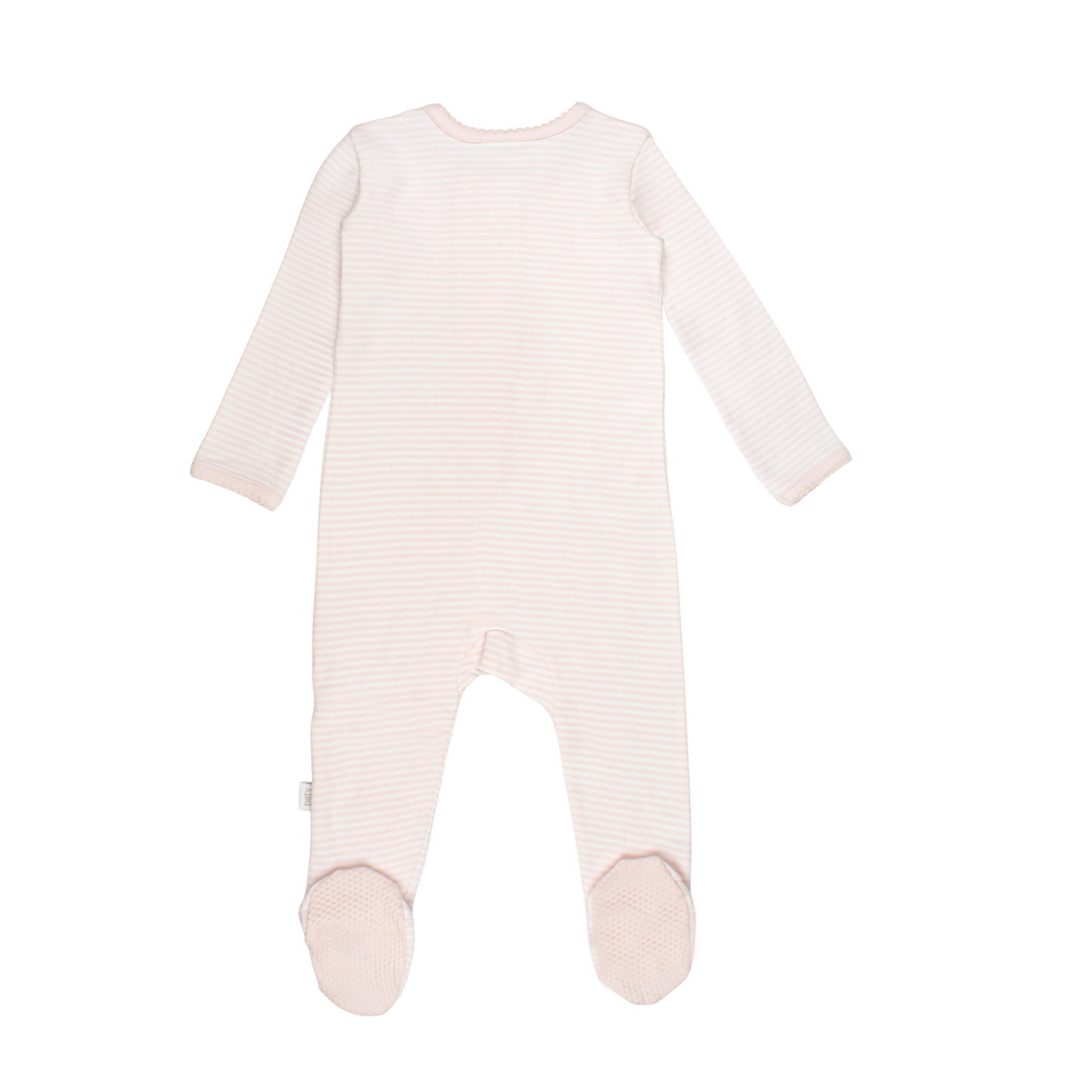 Striped Zipper Footie (Fall Holiday Collection 2025)