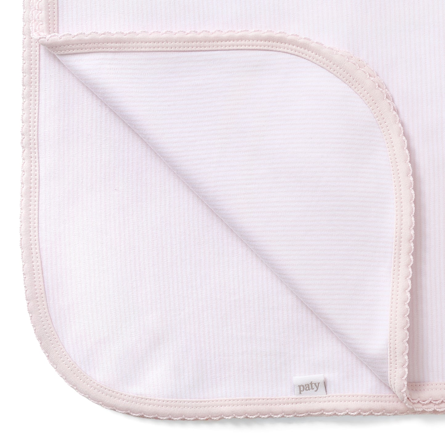 Organic Cotton Interlock Swaddle Blanket with Stripes