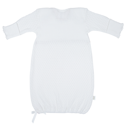 Paty Knit Placket Gown #154