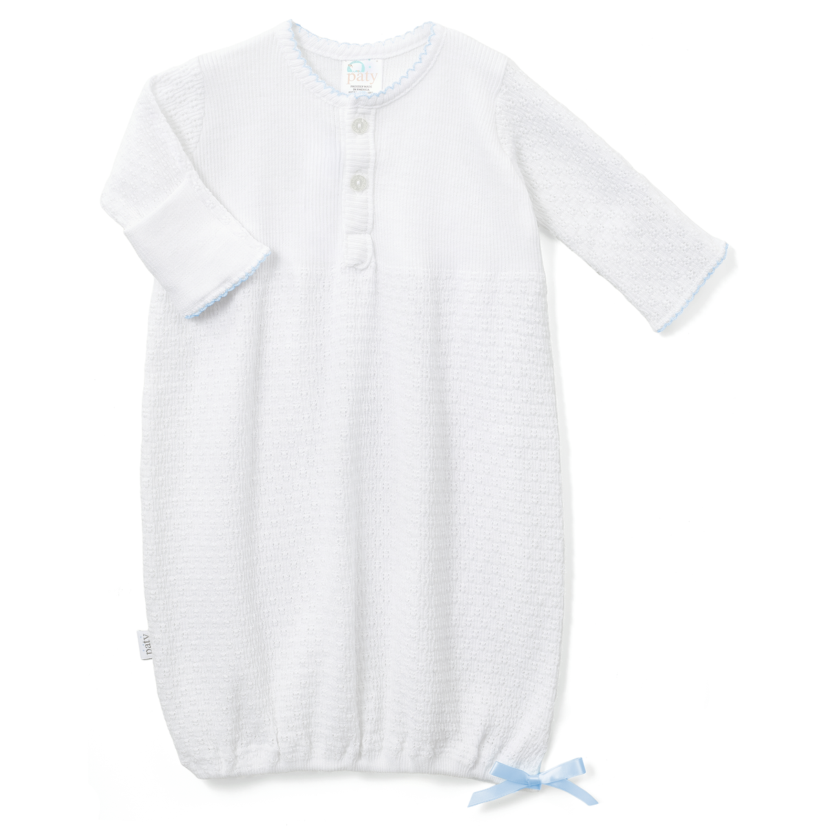 PatyKnit™ Placket Gown