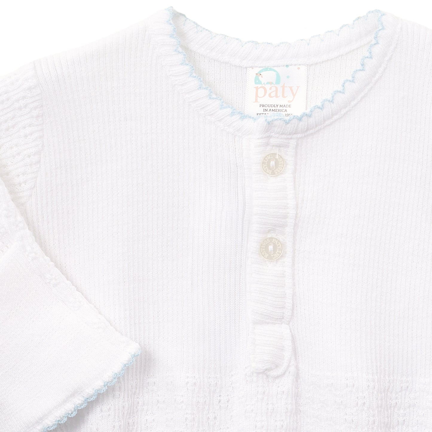 Paty Knit Placket Gown