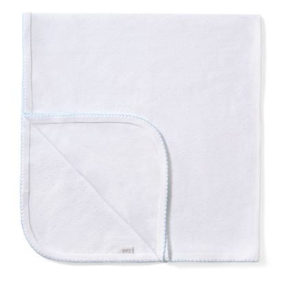 Organic Cotton Pointelle Swaddle Blanket