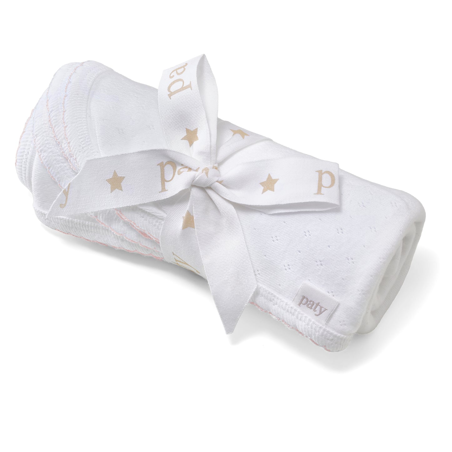 Organic Cotton Pointelle Swaddle Blanket