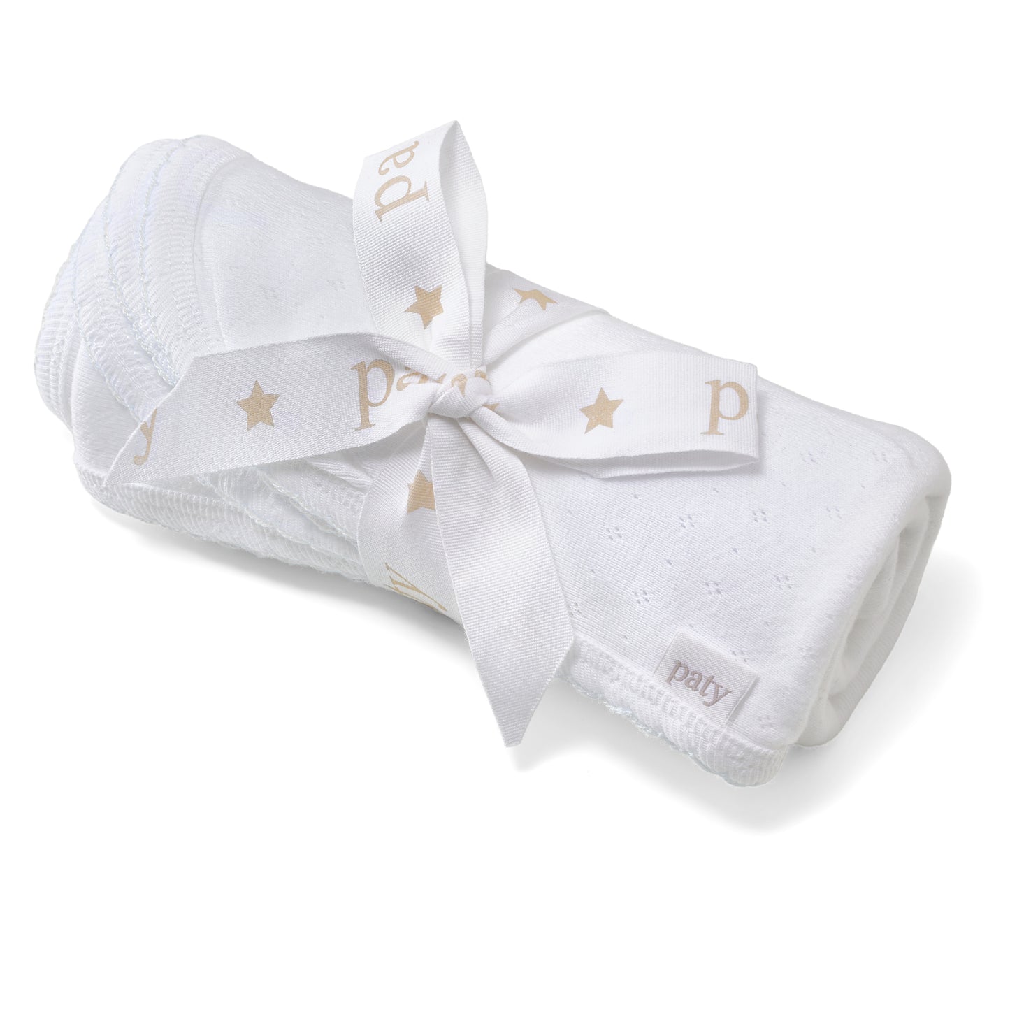 Organic Cotton Pointelle Swaddle Blanket
