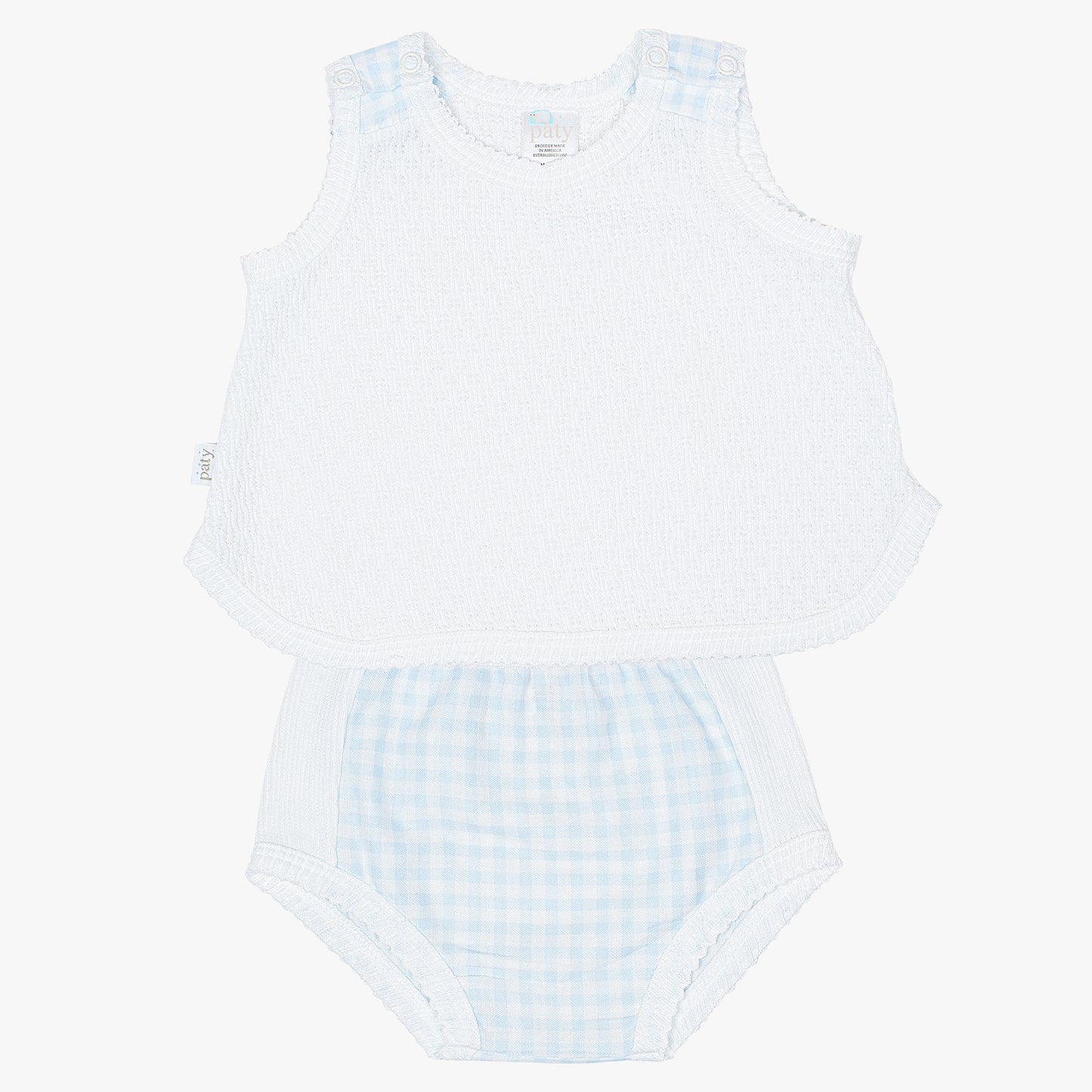 Paty Knit Diaper Set #15S016GHM