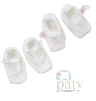 Paty Knit Crib Shoes #157