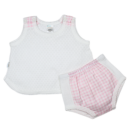 Paty Knit Diaper Set #15S016GHM