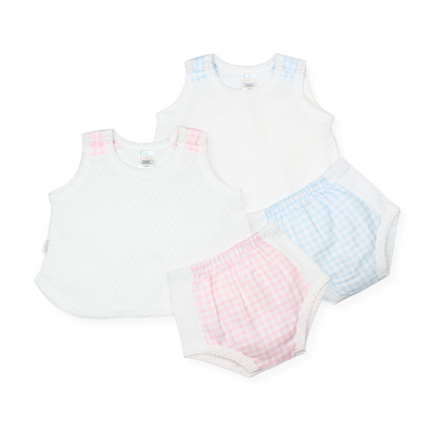 Paty Knit Diaper Set #15S016GHM