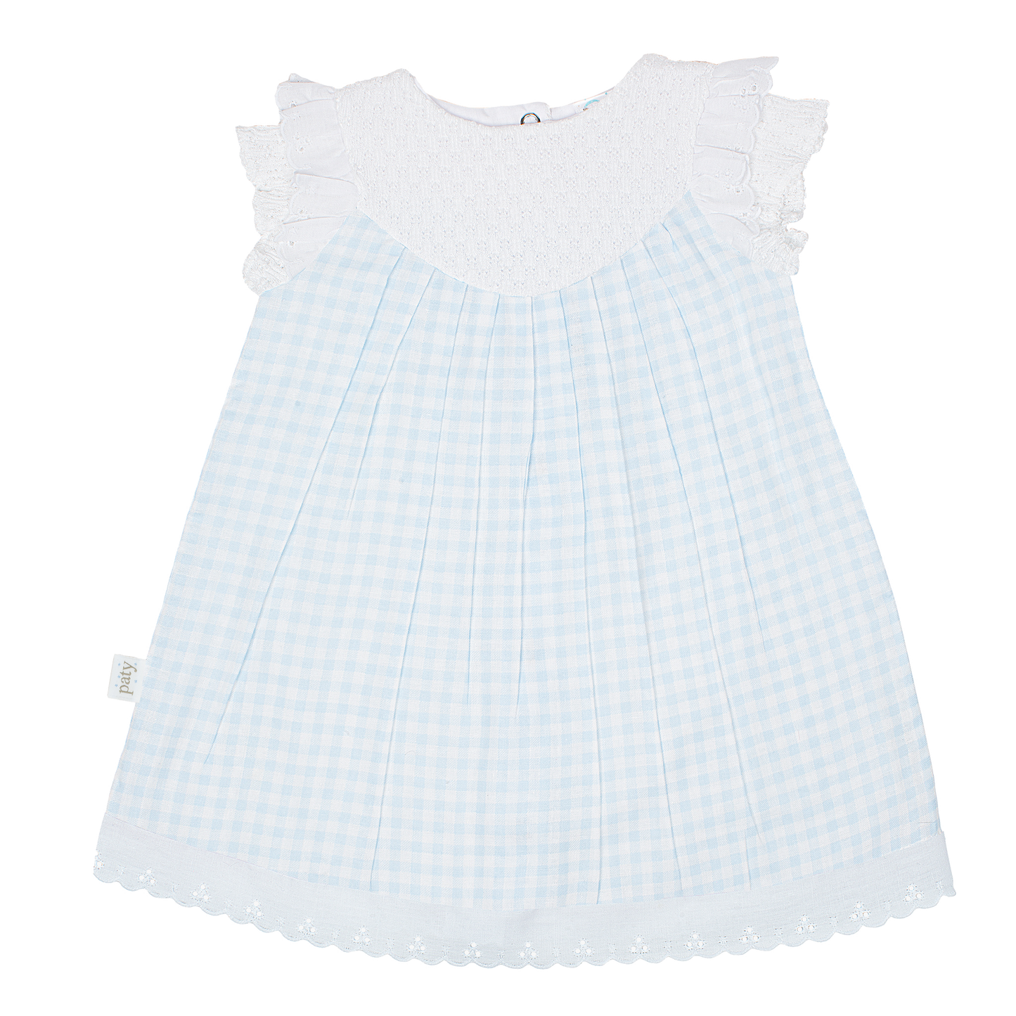 Paty Knit Gingham Dress #16024GHM