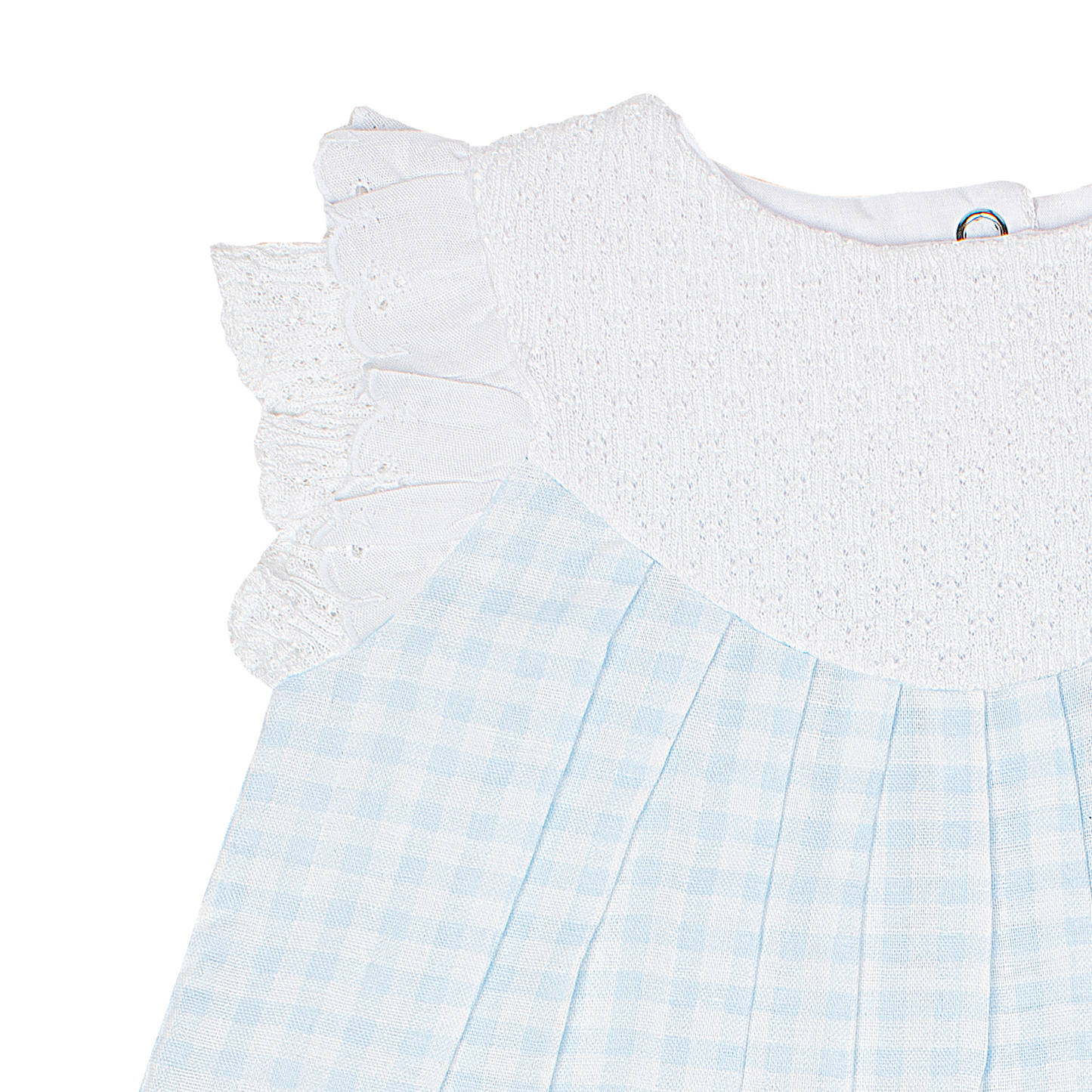 Paty Knit Gingham Dress #16024GHM