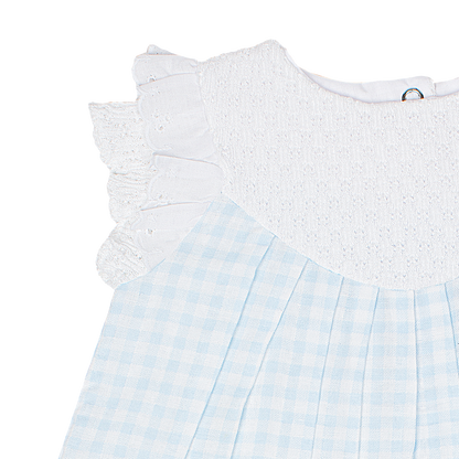 Paty Knit Gingham Dress #16024GHM