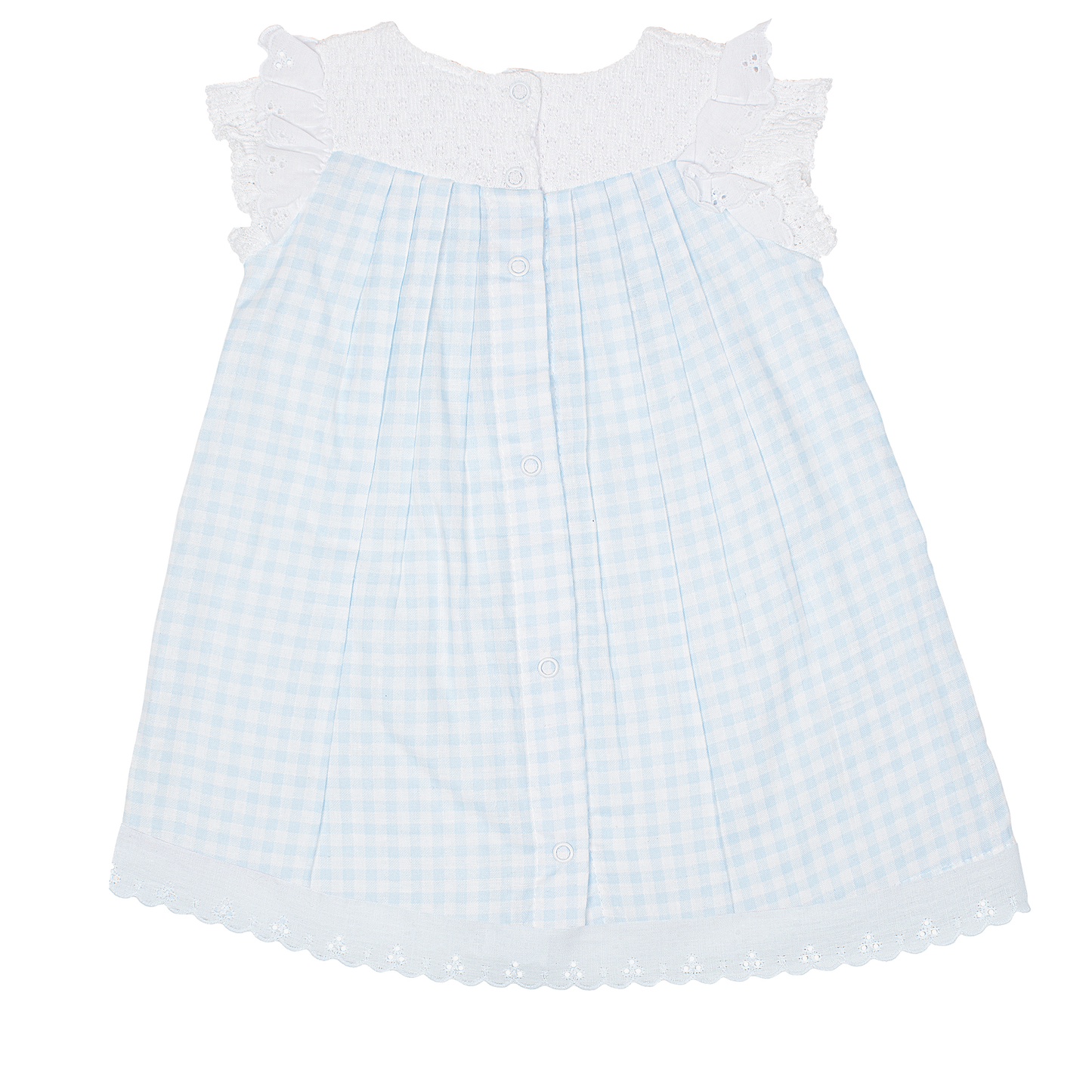 Paty Knit Gingham Dress #16024GHM