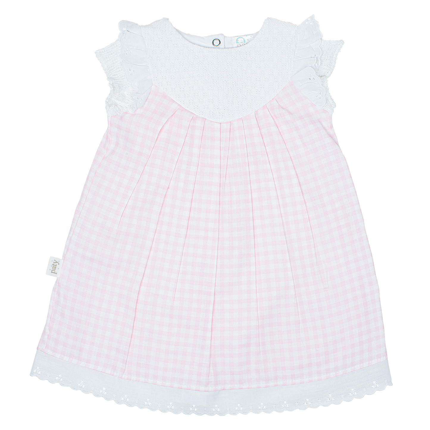 Paty Knit Gingham Dress #16024GHM