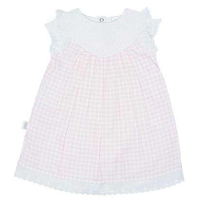 Paty Knit Gingham Dress #16024GHM