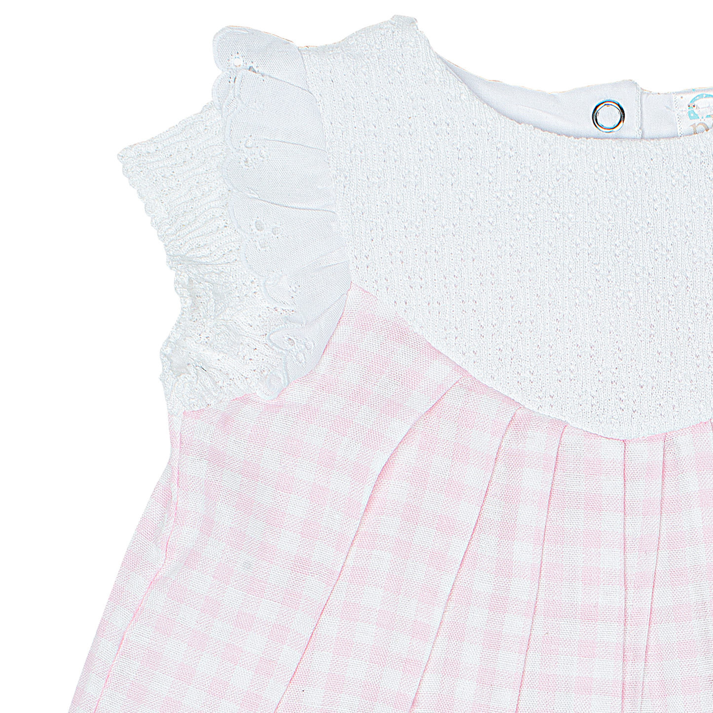 Paty Knit Gingham Dress #16024GHM