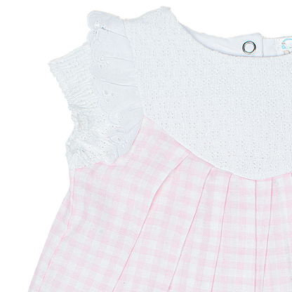 Paty Knit Gingham Dress #16024GHM