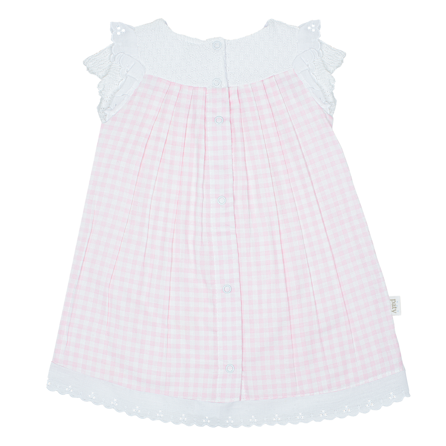 Paty Knit Gingham Dress #16024GHM
