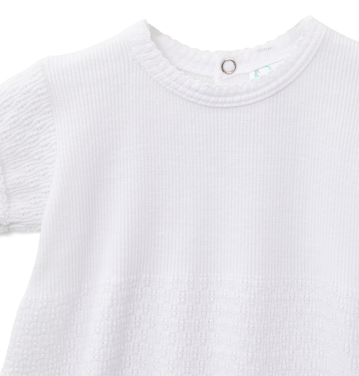 Paty Knit Straight Hem Bubble