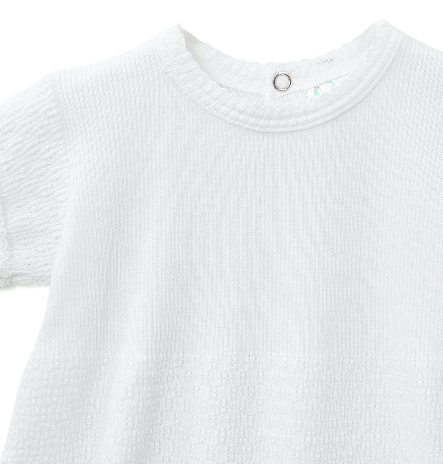 Paty Knit Straight Hem Bubble