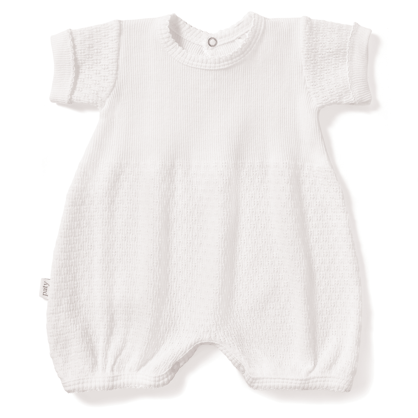 Paty Knit Straight Hem Bubble
