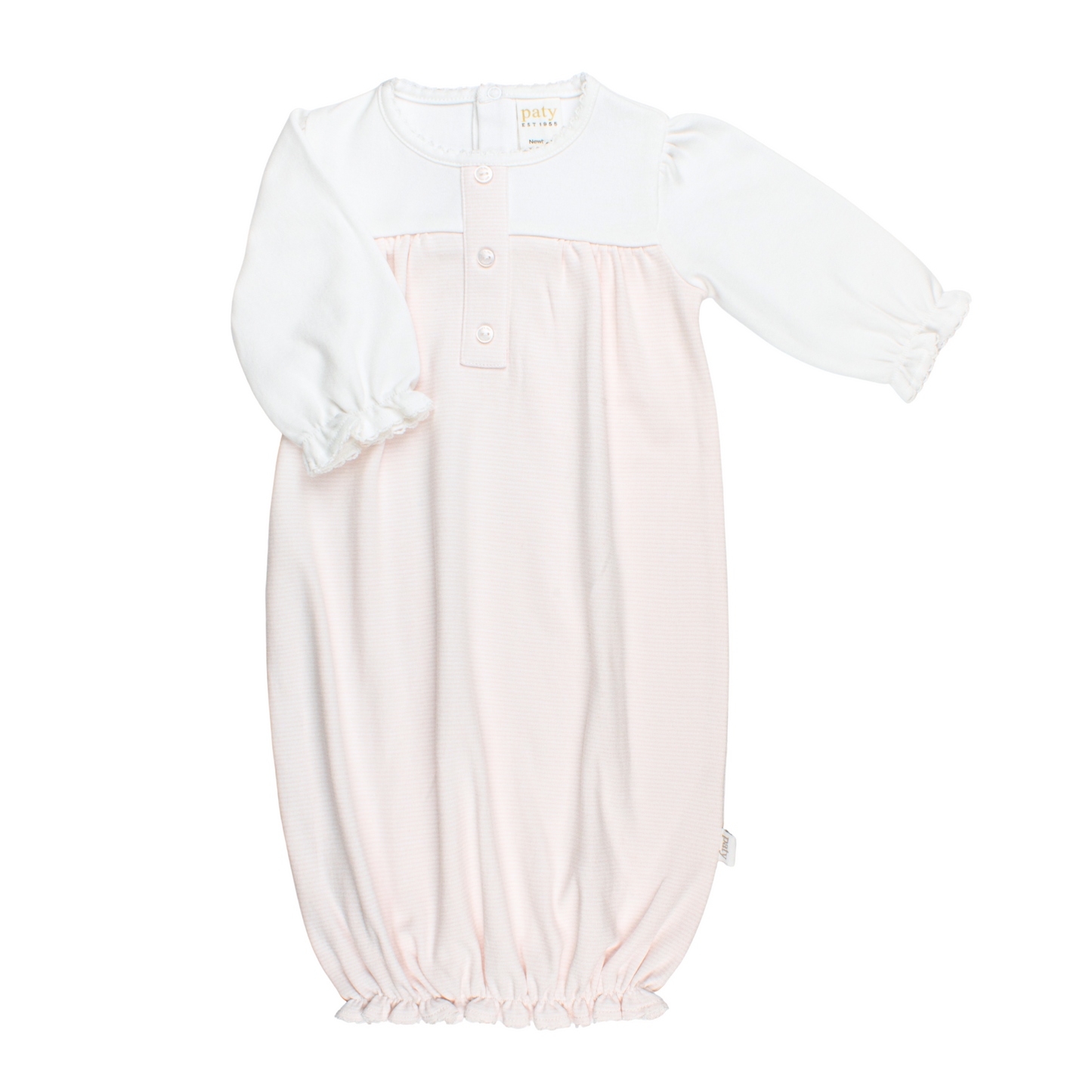 Sweet Stripes Pima Gown Girl