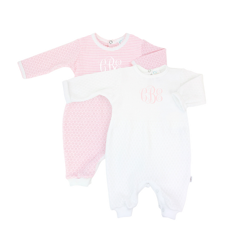 Monogrammed Romper Interlocking Font #MGI166 #MGI266