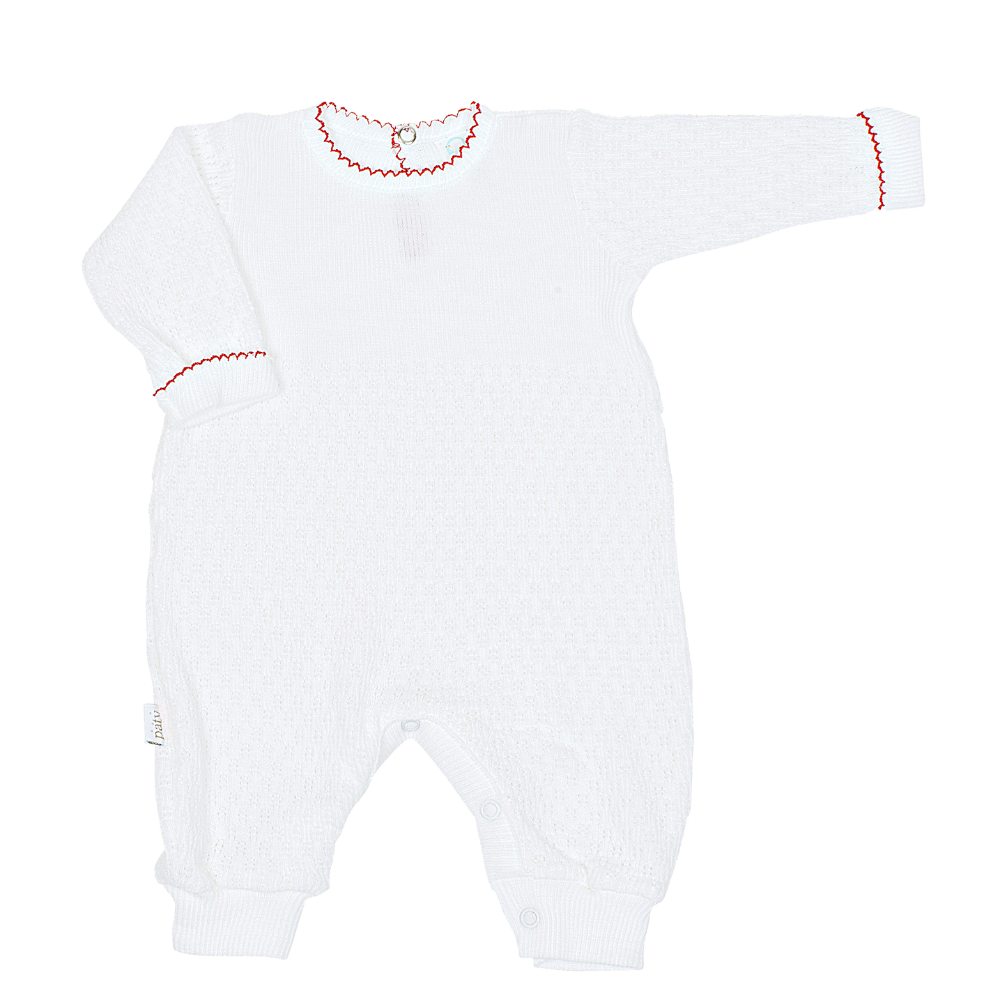 Paty Knit Romper Short Sleeve/Long Sleeve