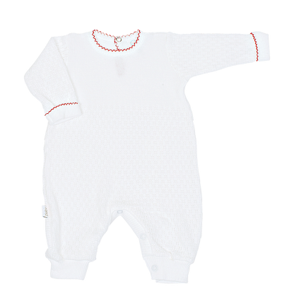 Paty Knit Romper Short Sleeve/Long Sleeve