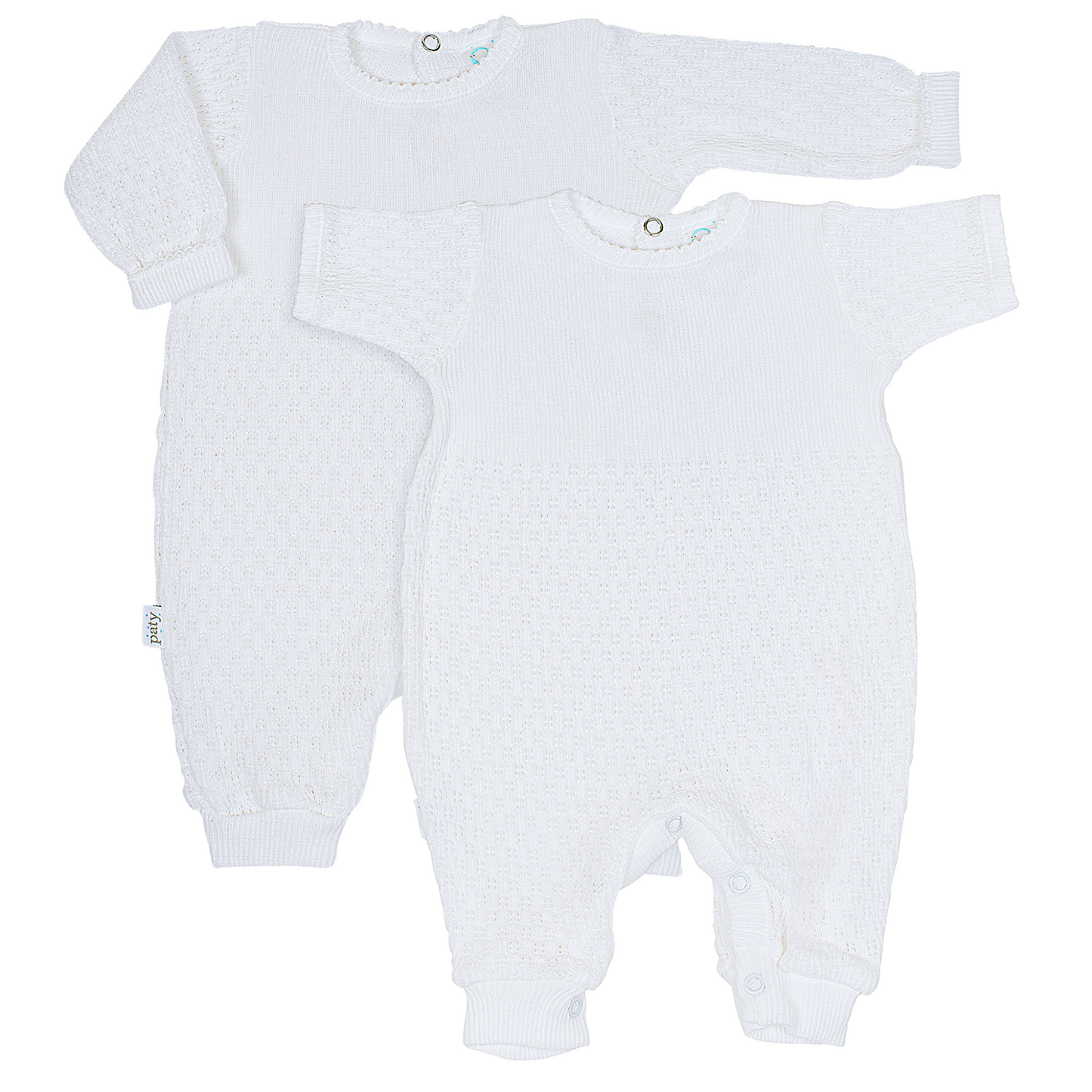 Paty Knit Romper Short Sleeve/Long Sleeve