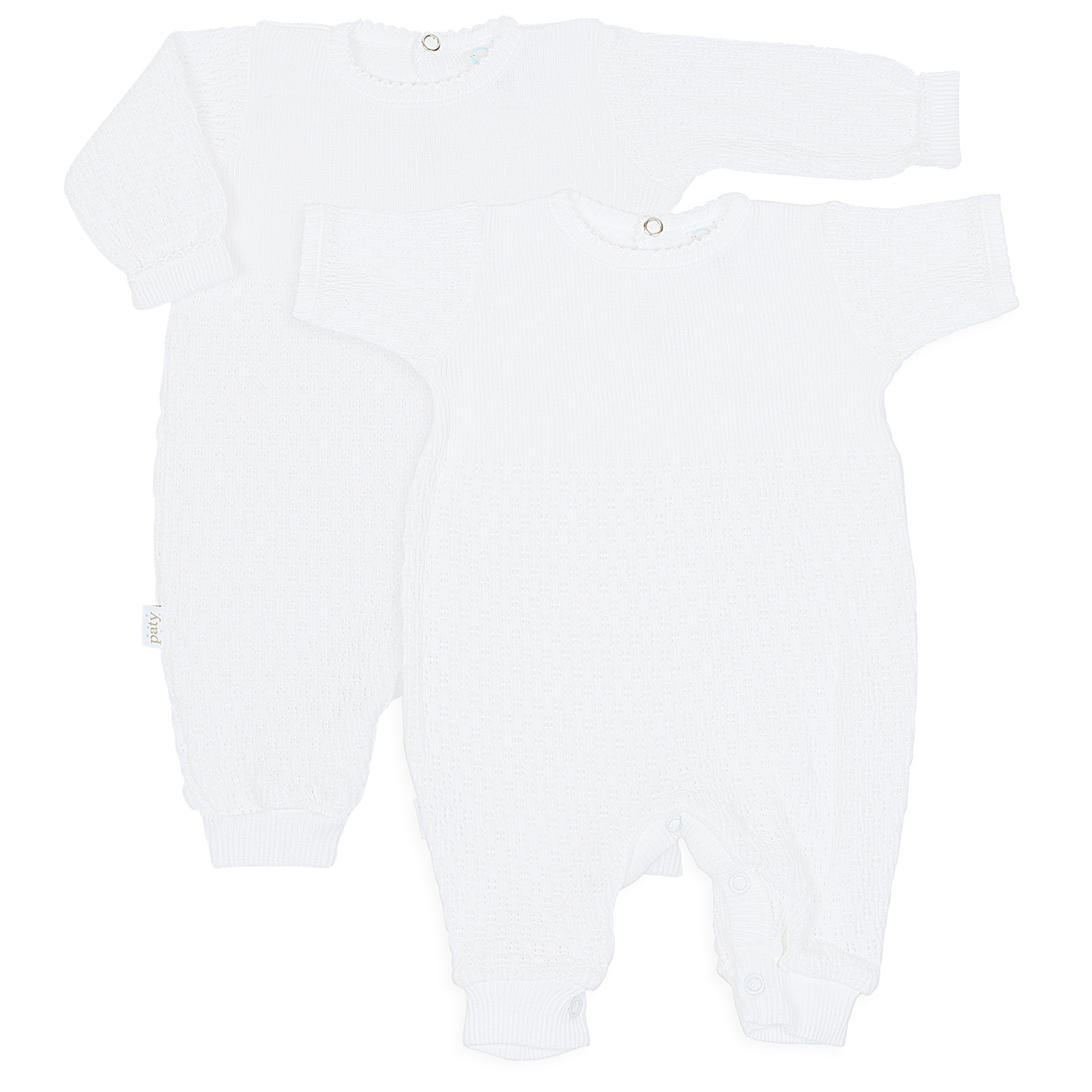 Paty Knit Romper Short Sleeve/Long Sleeve