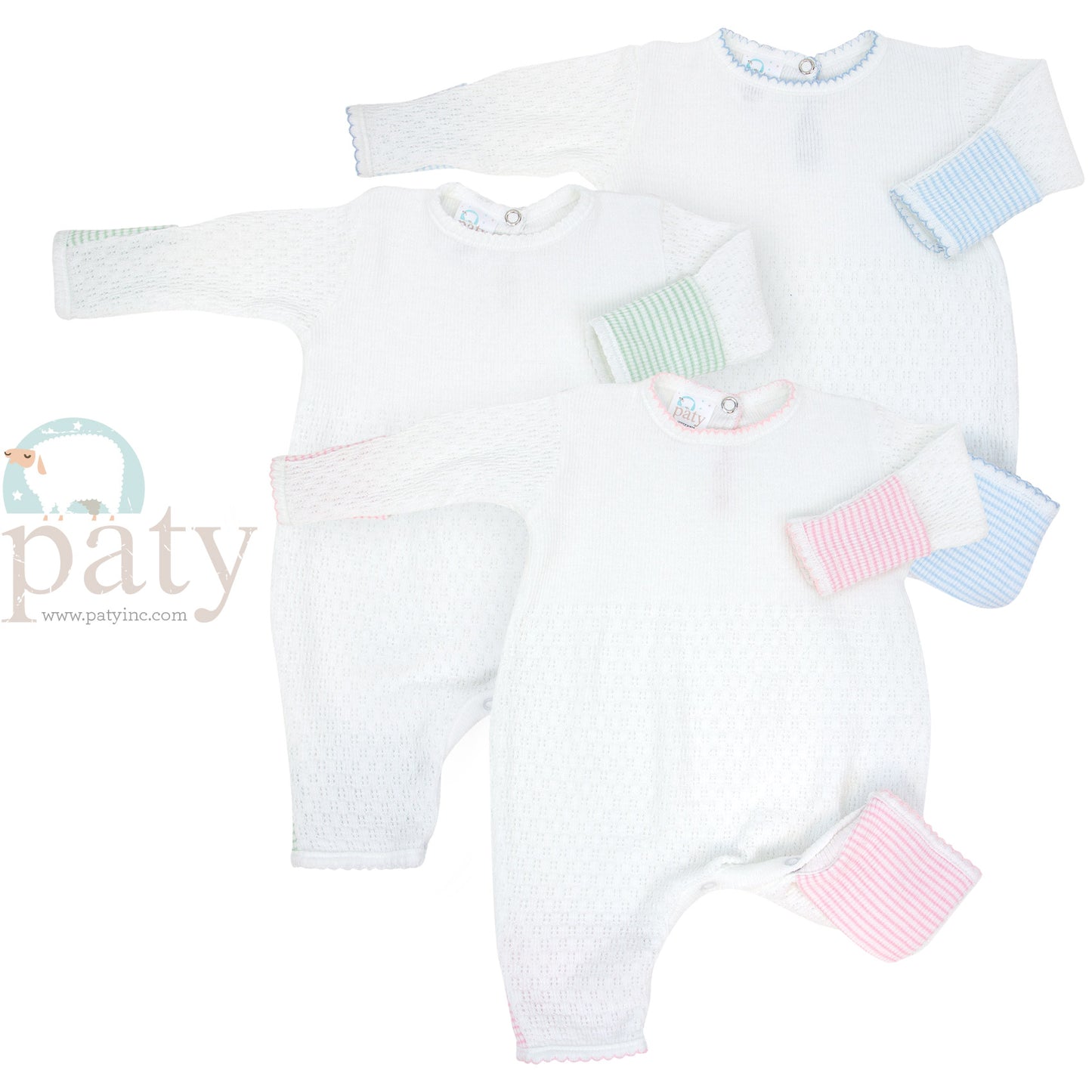 Paty LS Rompers with Cuffs