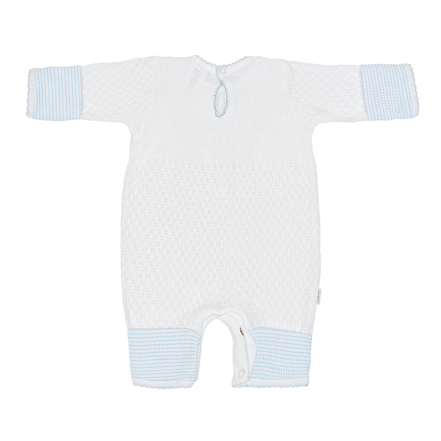 Paty Knit Cuff Romper #166LSCF