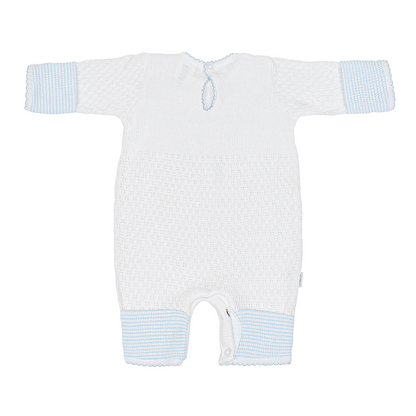 Paty Knit Cuff Romper #166LSCF