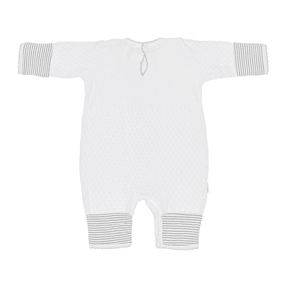 Paty Knit Cuff Romper #166LSCF